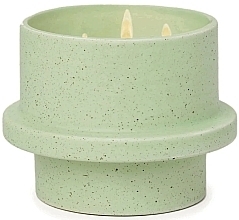 Świeca zapachowa - Paddywax Folia Ceramic Candle Bamboo & Green Tea — Zdjęcie N1
