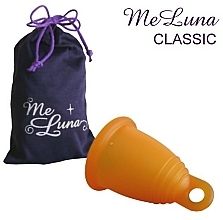 Kup Kubeczek menstruacyjny, rozmiar L, pomarańczowy - MeLuna Classic Menstrual Cup Ring