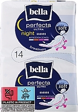 Podpaski Perfecta Ultra Night Extra Soft, 7+7 szt. - Bella  — Zdjęcie N1