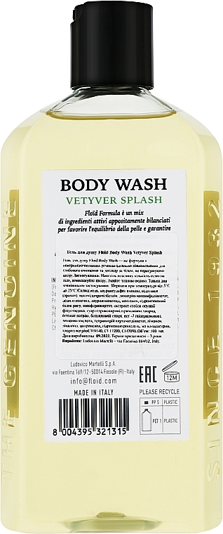 Żel pod prysznic - Floid Vetyver Splash Body Wash — Zdjęcie N2