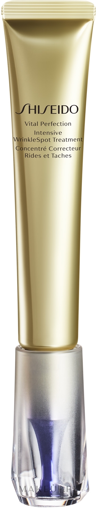 Przeciwzmarszczkowy krem rewitalizujący do twarzy i szyi - Shiseido Vital Perfection Intensive Wrinklespot Treatment — Zdjęcie 20 ml