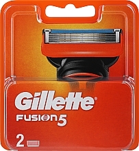 Wymienne wkłady do maszynki, 2 szt. - Gillette Fusion — Zdjęcie N9