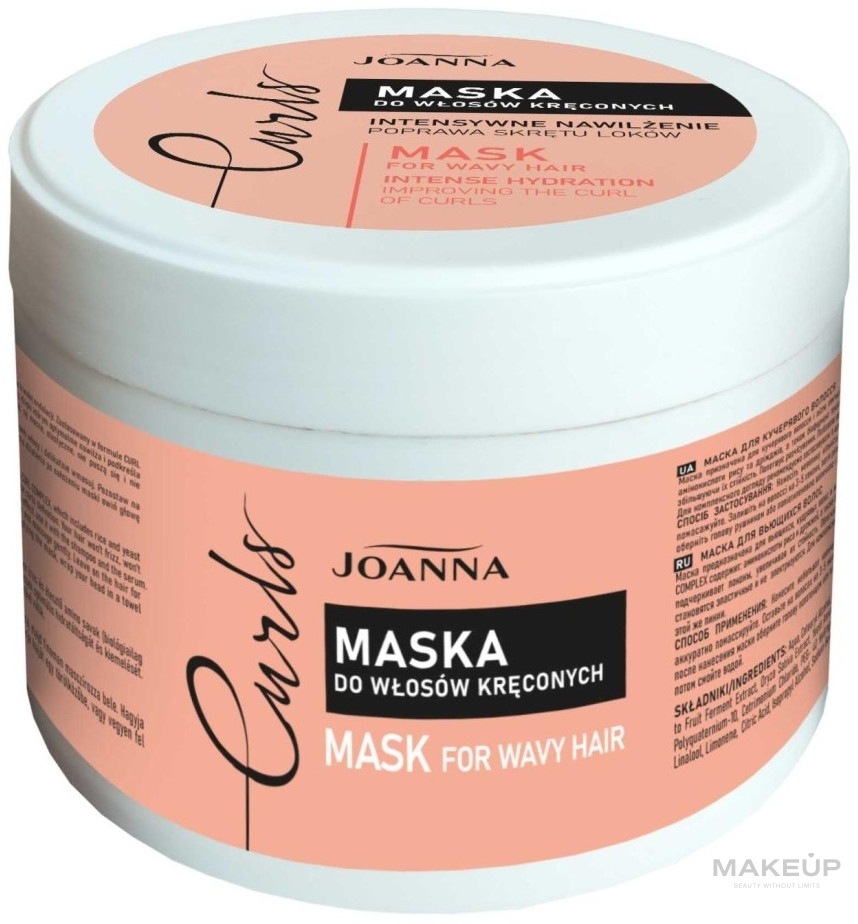 Maska do włosów kręconych - Joanna Curls — Zdjęcie 300 g