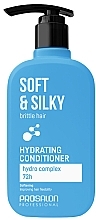 Odżywka nawilżająca do włosów łamliwych - Prosalon Soft & Silky Hydrating Conditioner — Zdjęcie N1