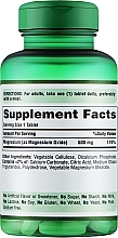 Suplement diety Magnez - Puritan's Pride Triple Magnesium Complex 500 Mg — Zdjęcie N2