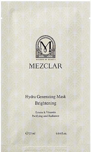 Rozjaśniająca maska do twarzy - Mezclar Hydra Generating Mask Brightening — Zdjęcie N1