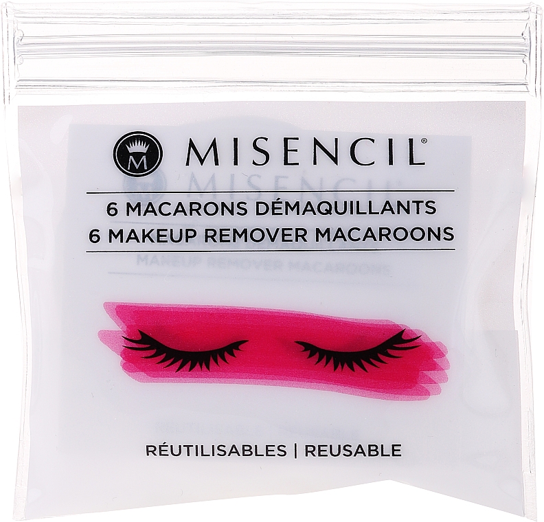 Zestaw - Misencil Summer Pouch 2021 Limited Edition (makeup remover/120ml + remover pads/6pcs + mascara/10ml + eye/gel/10ml + bag + scrunchy/1pc) — Zdjęcie N9