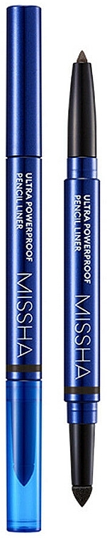 Trwała kredka do oczu - Missha Ultra Powerproof Pencil Liner — Zdjęcie N1