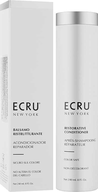 Konopna odżywka do włosów, regenerująca - ECRU New York Restorative Conditioner — Zdjęcie N5