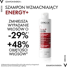 PRZECENA! Wzmacniający szampon przeciw wypadaniu włosów Aminexil - Vichy Dercos Energising+ Shampoo * — Zdjęcie N8