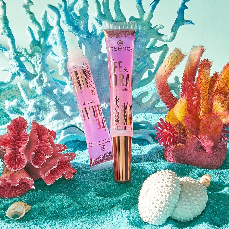 Błyszczyk do ust - Essence Live Life In Coral Lipgloss — Zdjęcie N3