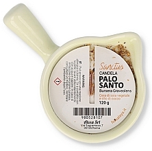 Kup Świeca zapachowa Palo Santo, beżowa - Himalaya dal 1989 Palo Santo Candle