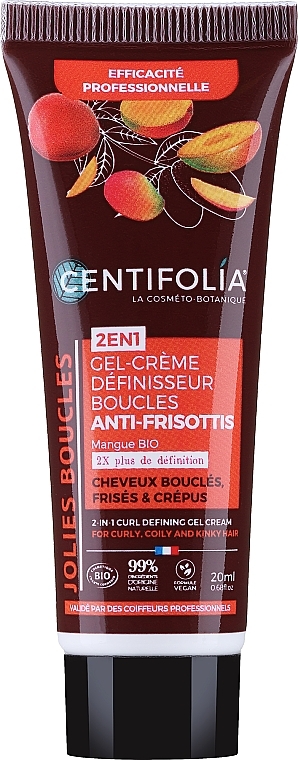 PREZENT! Żel-krem do stylizacji loków - Centifolia 2-In-1 Curl Defining Gel Cream — Zdjęcie N1