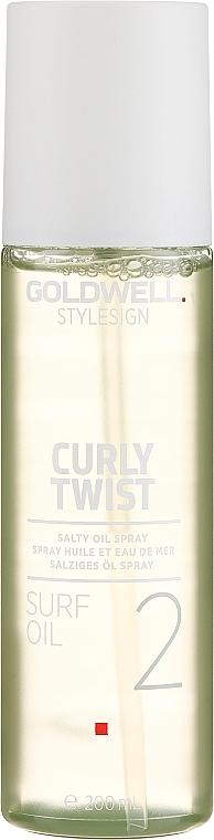 Olejek w sprayu dodający włosom objętości i elastyczności - Goldwell StyleSign Curly Twist Surf Oil — Zdjęcie N1