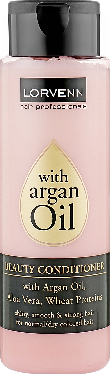 Odżywka do włosów suchych, normalnych i farbowanych - Lorvenn Argan Exotic Oil Beauty Conditioner — Zdjęcie N1