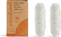 Kup PRZECENA! Nić dentystyczna, 30 m - Georganics Natural Sweet Orange Dental Floss (wymienny wkład) *