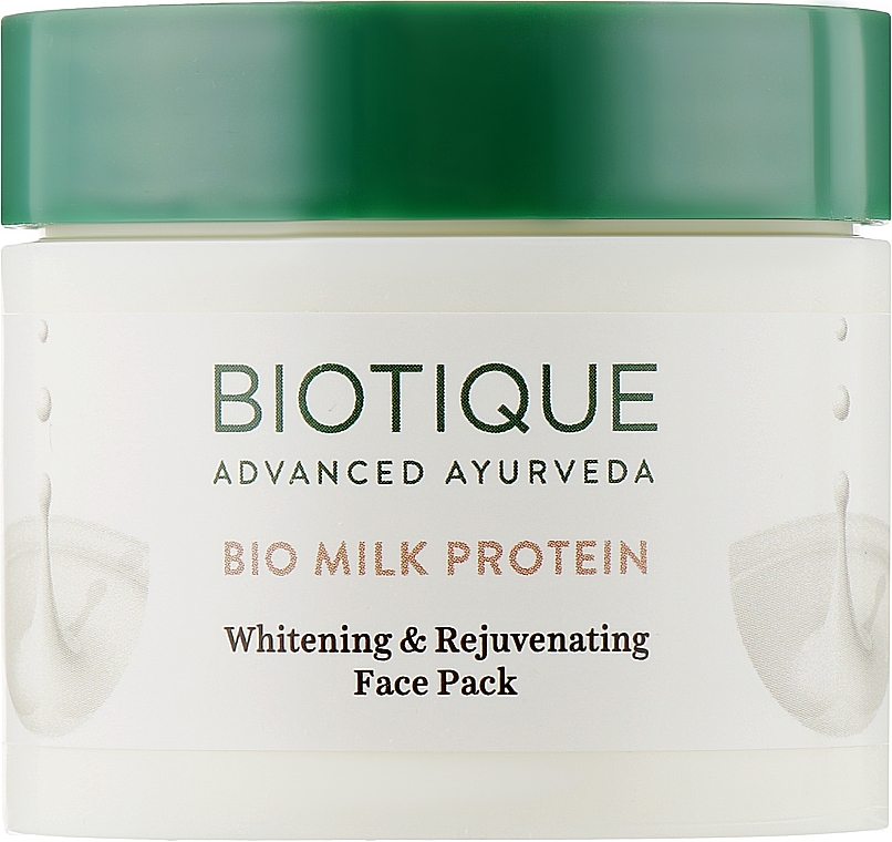 Odmładzająca wybielająca maska do twarzy Bioproteiny mleka - Biotique Bio Milk Protein Whitening and Rejuvenating Face Pack — Zdjęcie N2