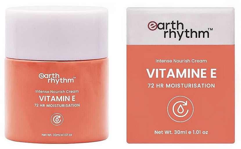 Odżywczy krem na dzień z witaminą E - Earth Rhythm Vitamin E Intense Nourish Day Cream — Zdjęcie N1