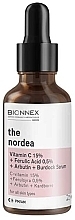 Serum do twarzy - Bionnex The Nordea Vitamin C 15% + Ferulic Acid 0.5% + Arbutin + Burdock Serum — Zdjęcie N1