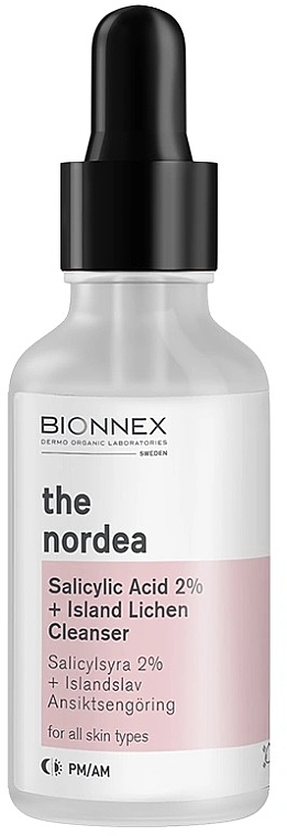 Serum do twarzy - Bionnex The Nordea Salicylic Acid 2 + Island Lichen Cleanser Serum — Zdjęcie N1