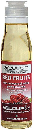 Kojący olejek do ciała po depilacji Czerwone owoce - Arcocere Red Fruits After-Wax Cleansing Oil Post-Epilation — Zdjęcie N1
