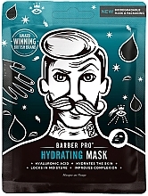 Nawilżająca maska do twarzy - BarberPro Hydrating Face Sheet Mask — Zdjęcie N1