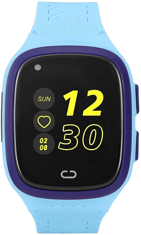 Inteligentny zegarek dla dzieci, niebieski - Garett Smartwatch Kids Rock 4G RT — Zdjęcie N2