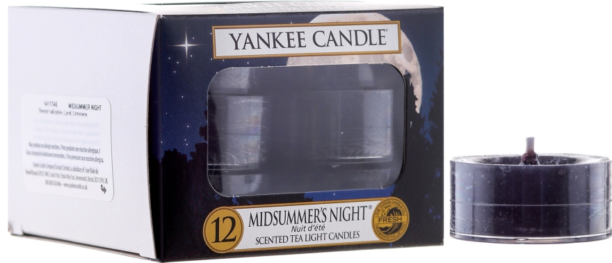 Podgrzewacze zapachowe tealight - Yankee Candle Scented Tea Light Candles Midsummer's Night — Zdjęcie N1