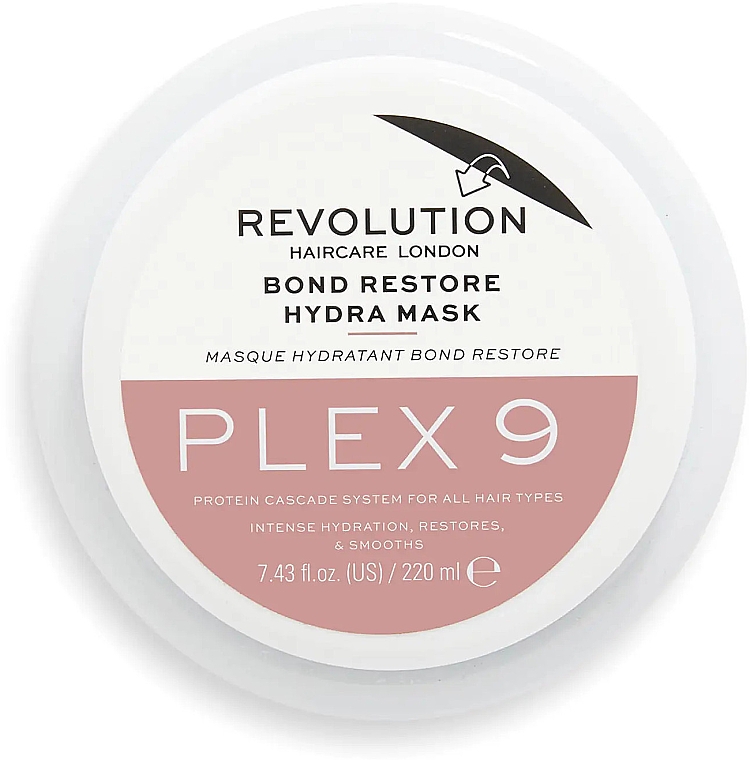 Nawilżająca maska ​​do włosów - Revolution Haircare Plex 9 Bond Restore Hydra Mask — Zdjęcie N2