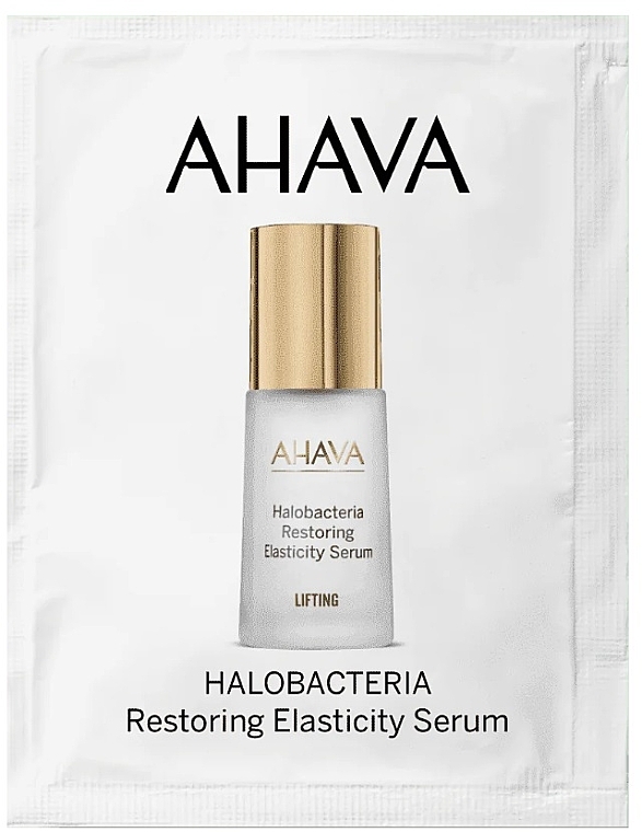 Rewitalizujące serum poprawiające elastyczność skóry - Ahava HaloBacteria Restoring Elasticity Serum (próbka) — Zdjęcie N1