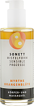 Kup Organiczny olejek do masażu Mirt i kwiat pomarańczy - Sonett Massage Oil