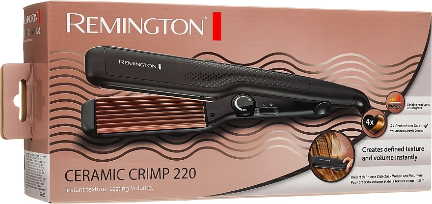 Karbownica do włosów - Remington S3580 Ceramic Crimp 220 — Zdjęcie N8