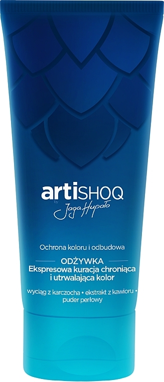 Ekspresowy produkt do ochrony i utrwalania koloru włosów - Artishoq — Zdjęcie N1