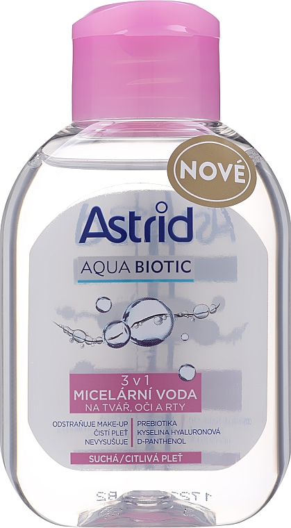 Płyn micelarny do skóry suchej i wrażliwej - Astrid Aqua Biotic Micellar Water — Zdjęcie N1