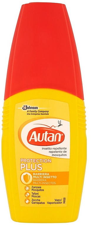 Spray przeciw komarom i kleszczom - Autan Protection Plus — Zdjęcie N1