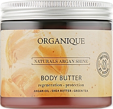 Odżywcze masło do ciała do skóry suchej i wrażliwej - Organique Naturals Argan Shine Body Butter — Zdjęcie N1