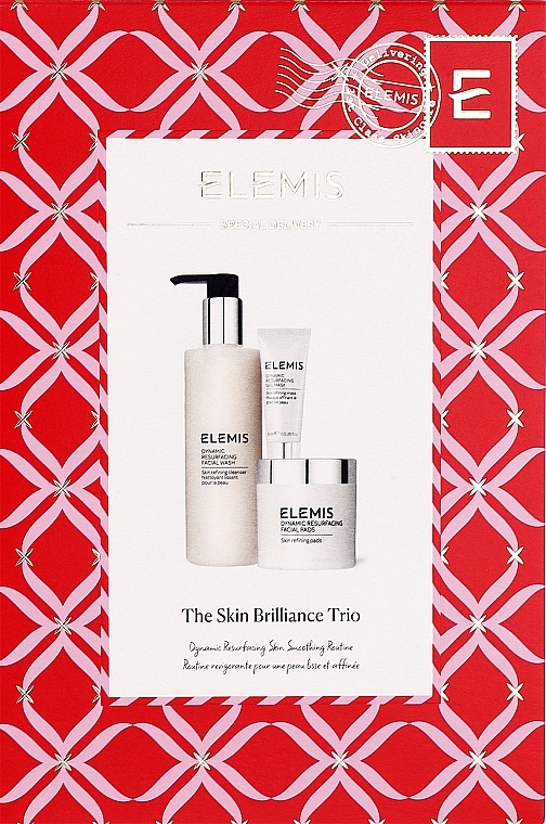 Zestaw - Elemis The Skin Brilliance Trio (cr/200ml + pads/60pcs + mask/15ml) — Zdjęcie N1