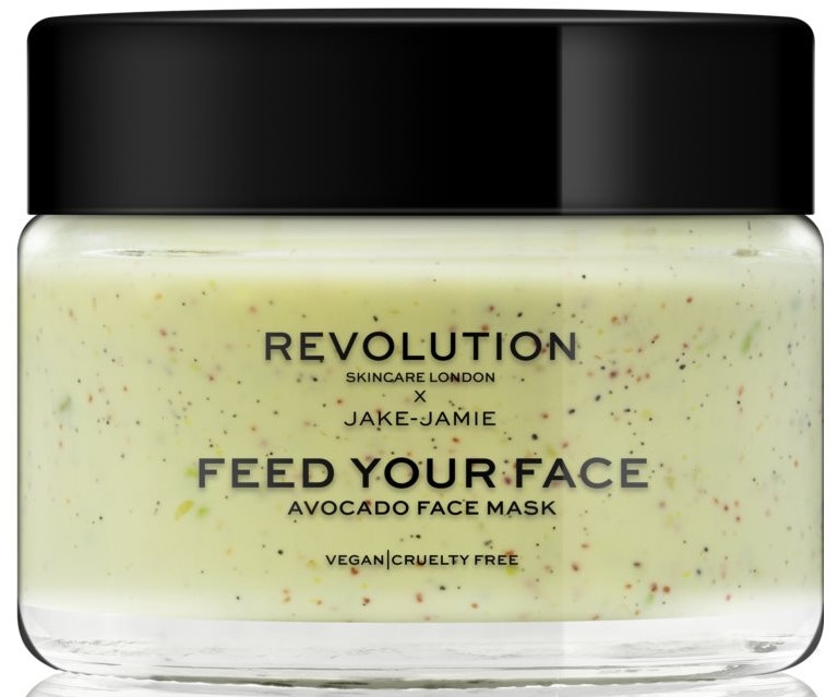 Maska do twarzy z efektem peelingu - Revolution Skincare Avocado Face Mask — Zdjęcie N1