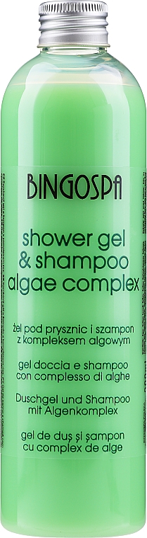 Szampon algowy - BingoSpa Algae Shampoo With Algae Complex And Plant Extract — Zdjęcie N1
