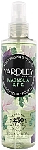 Yardley Magnolia & Fig - Spray do ciała — Zdjęcie N1