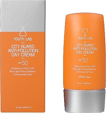 Krem do twarzy na dzień z SPF 50 - Youth Lab. City Guard Anti-Pollution Day Cream SPF 50 — Zdjęcie N1