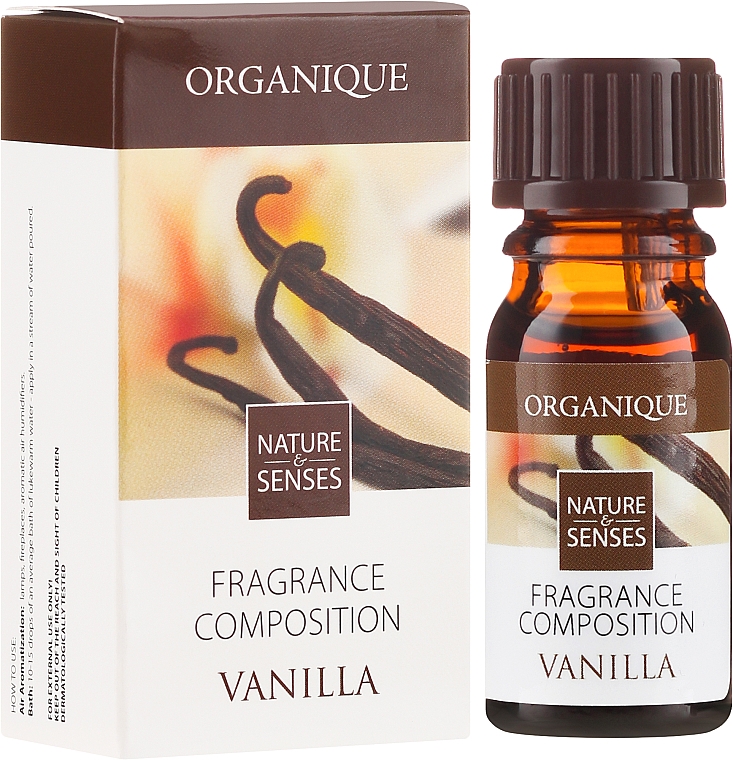 Olejek eteryczny Wanilia - Organique Fragrance Oil Composition Vanilla