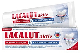 Kup Pasta do zębów Ochrona dziąseł i łagodne wybielanie - Lacalut Aktiv