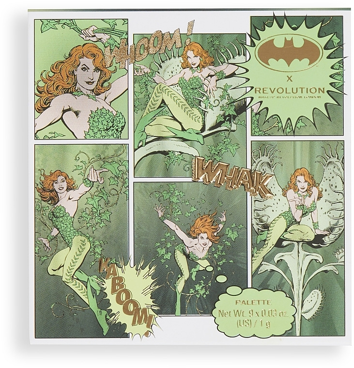 Paleta cieni do powiek - Makeup Revolution X DC Poison Ivy Botanical Beauty Palette — Zdjęcie N3