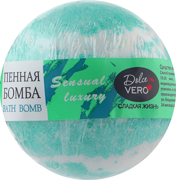 Kula do kąpieli Sensual Luxury - Dolce Vero Sensual Luxury Bath Bomb — Zdjęcie N1