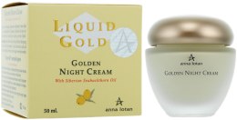 Kup Odnawiający krem do twarzy na noc - Anna Lotan Liquid Gold Golden Night Cream