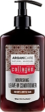 PREZENT! Odżywka bez spłukiwania do włosów suchych i łamliwych - Arganicare Collagen Nourishing Leave-In Conditioner — Zdjęcie N1