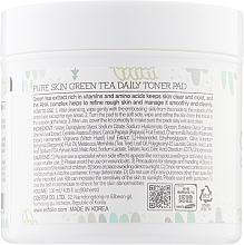 Nasączane waciki z zieloną herbatą - Esfolio Green Tea Daily Toner Pad — Zdjęcie N2