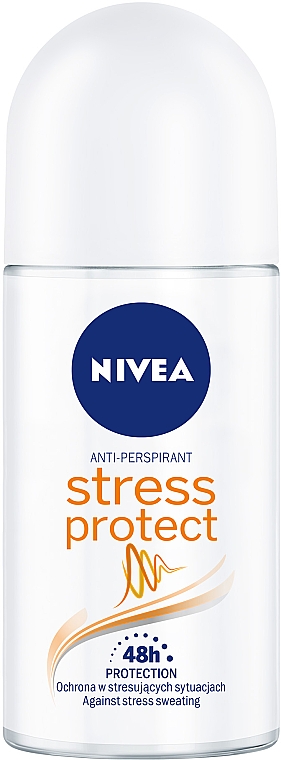 Antyperspirant w kulce - Nivea Stress Protect Roll-On For Women