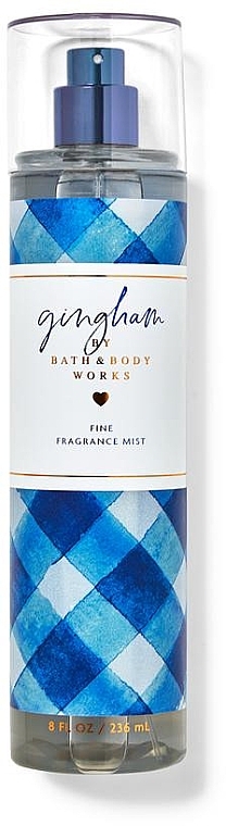 Perfumowany spray do ciała - Bath and Body Works Gingham Fine Fragrance Mist — Zdjęcie N1
